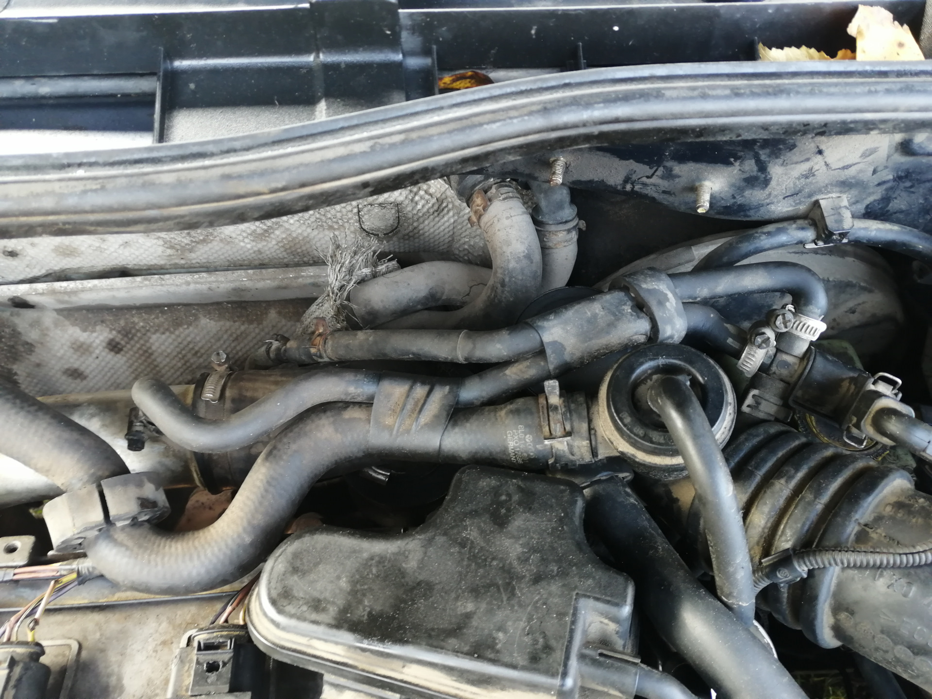 Патрубок с турбины Шкода тур — Skoda Octavia A4 Mk1, 1,8 л, 2007 года ...