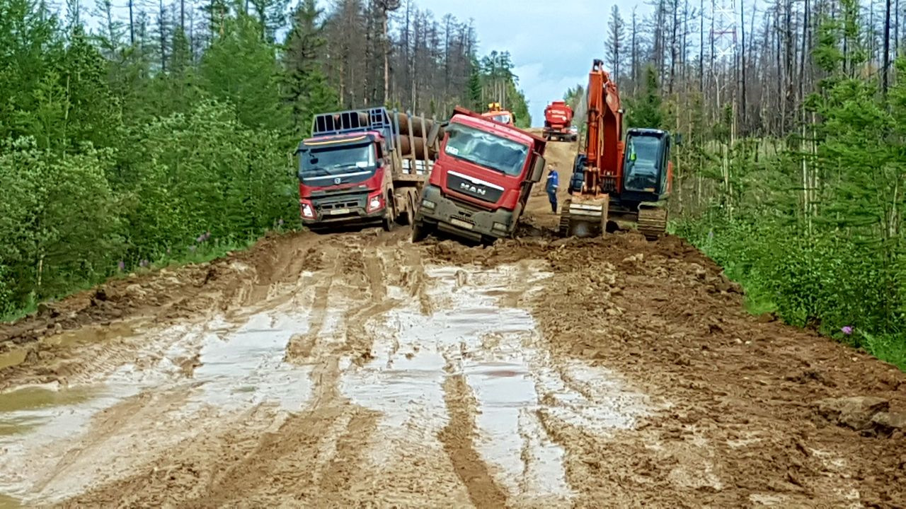 Трасса ленск мирный карта