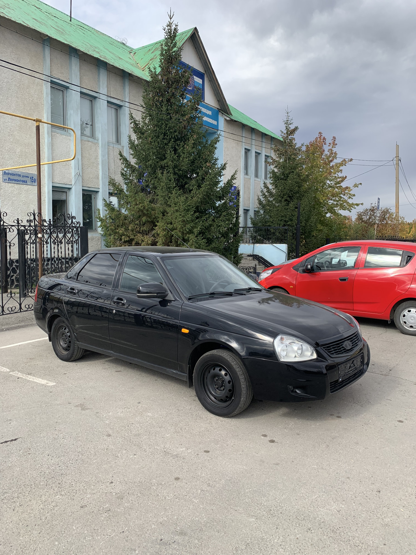 Сильно ли просели пружины ? — Lada Приора седан, 1,6 л, 2014 года ...