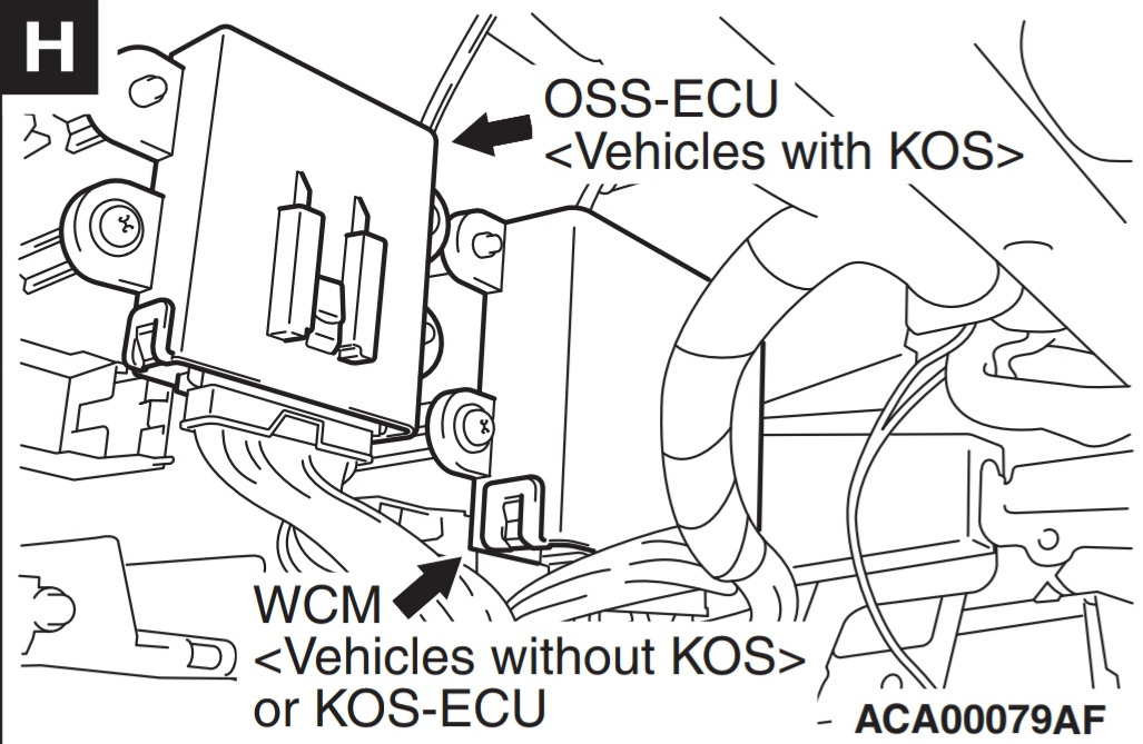 Греется oss ecu mitsubishi