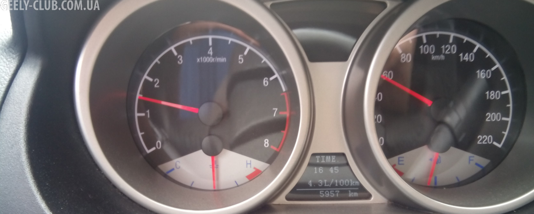 Расход топлива Аи-95 — Geely Emgrand X7, 1,8 л, 2014 года | наблюдение ...