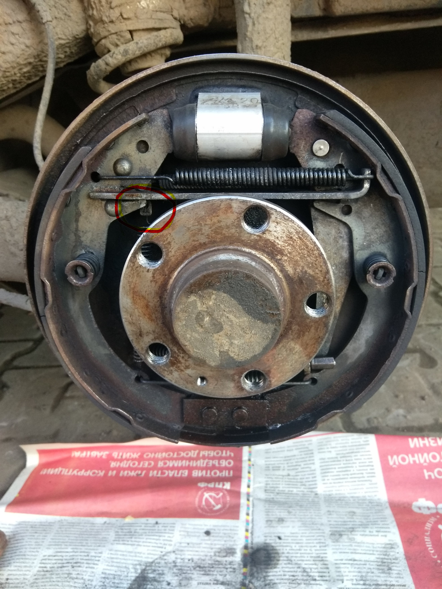 Снятие тормозного барабана — Сообщество «Audi B2 Вечная Классика» на DRIVE2