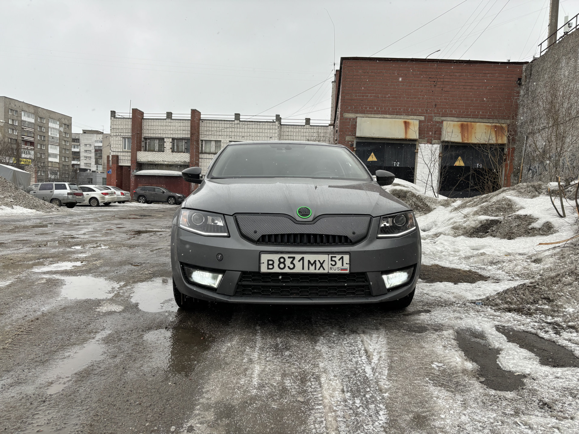 Фары AKD bi led skoda octavia A7 разборка ч.1 — Skoda Octavia A7 Mk3, 1 ...