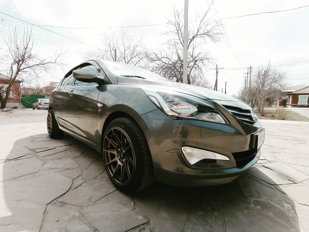 Диски Shogun S10 R17 Hyundai Solaris — Hyundai Solaris, 1,4 л, 2014 ...