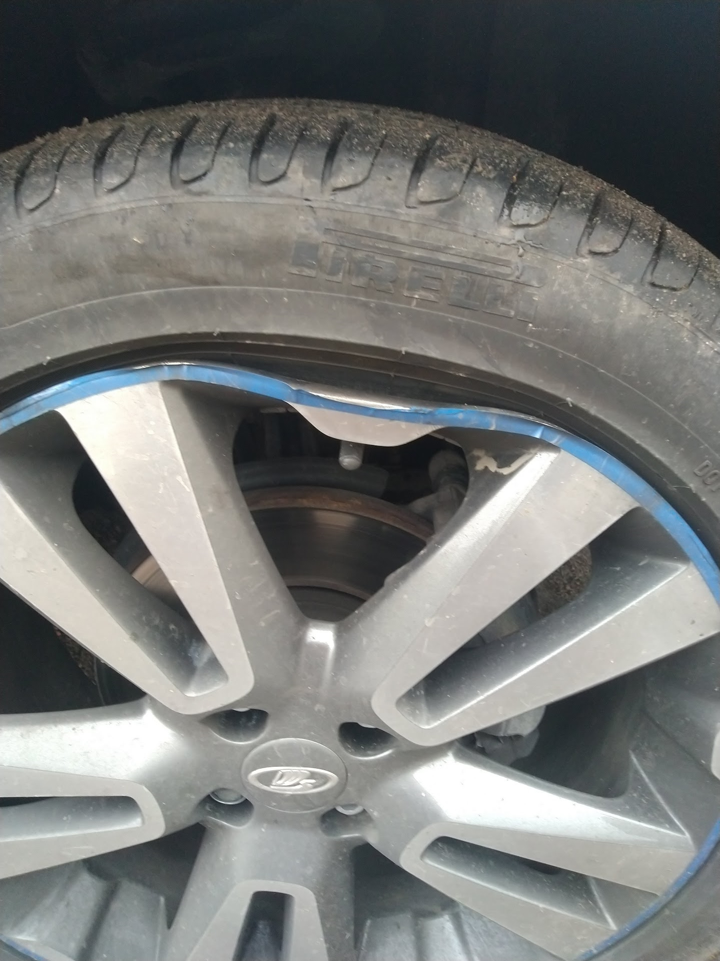 Яма, погнутый диск, возмездие… — Lada Vesta SW Cross, 1,6 л, 2020 года ...