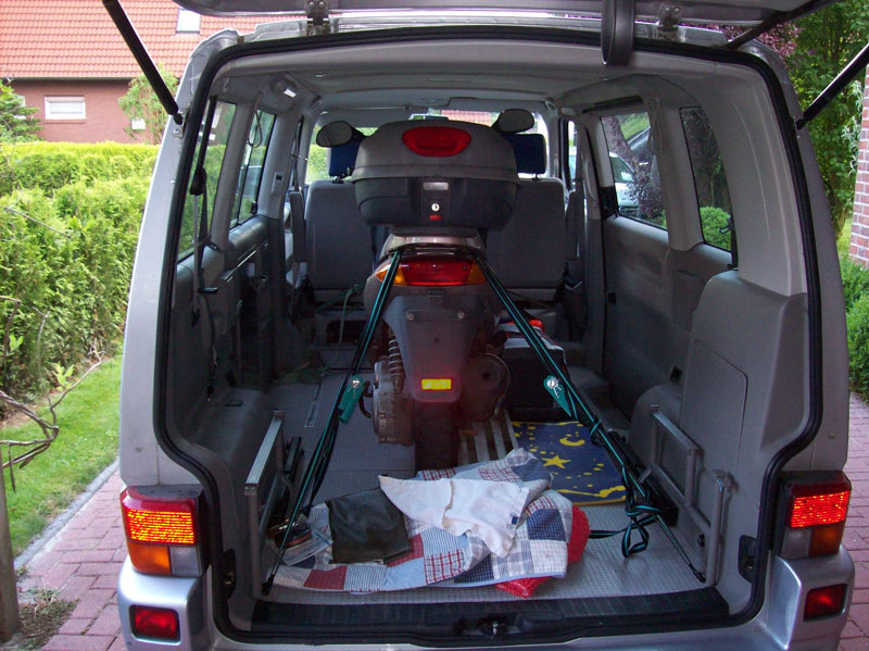 Такелажные петли + 4 — Volkswagen Caravelle (T4), 2,5 л., 2001 года ...