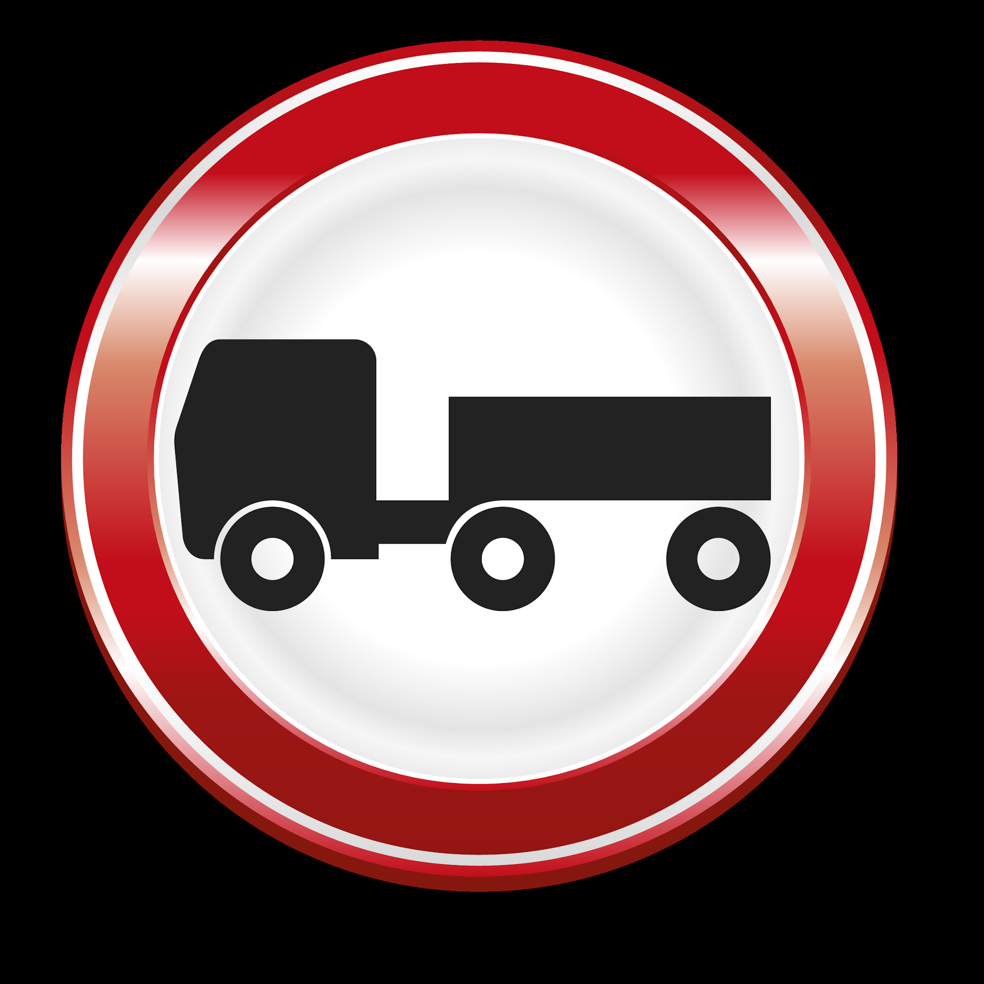 Знак грузовик в красном. Знак 3.7 движение с прицепом. 3.7 «Движение с прицепом запрещено. Знаки для грузовых автомобилей. Грузовик с дорожными знаками.