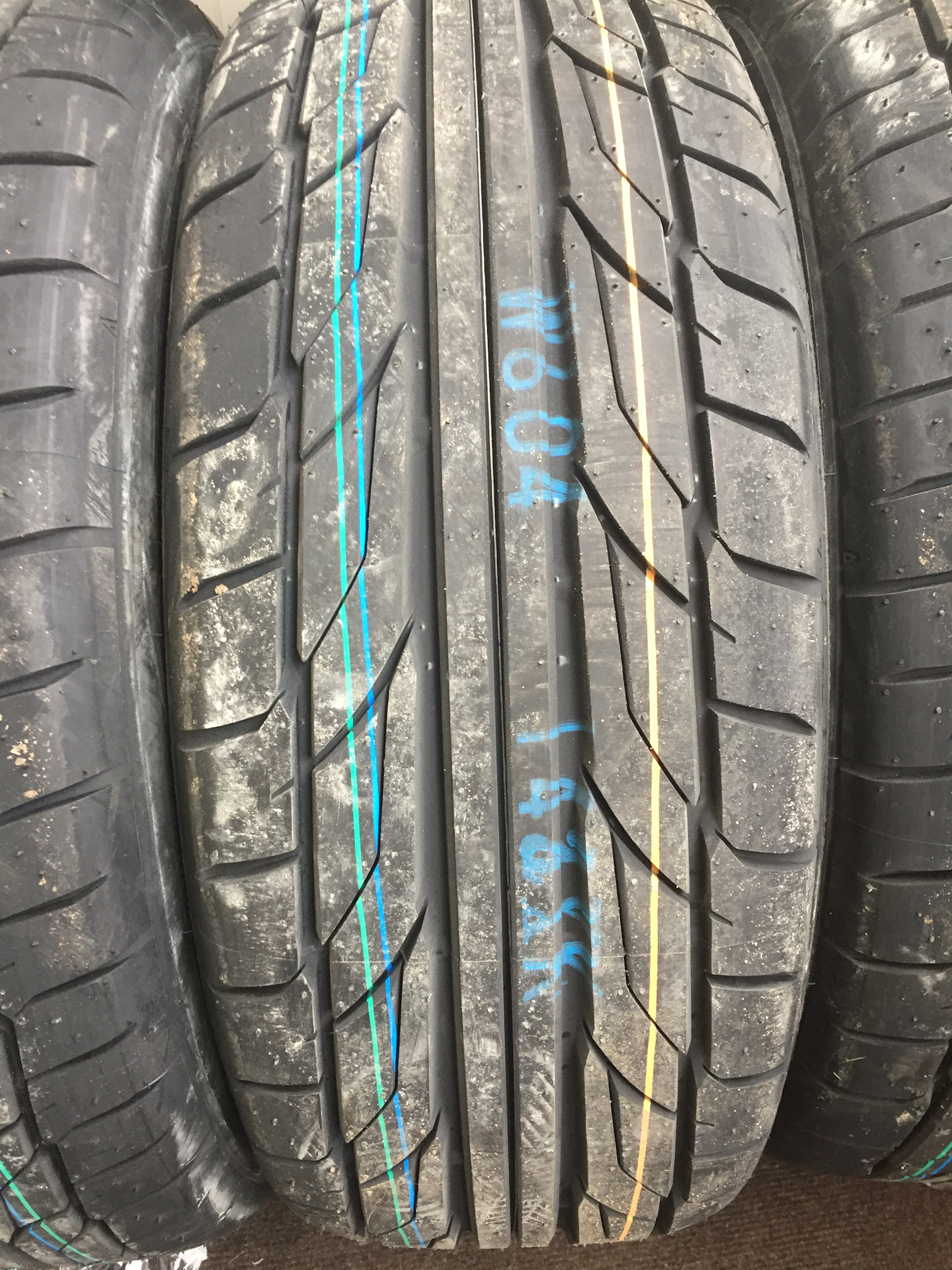 Новые тапки 205/55/16 Nitto NT860 — Ford Focus II Hatchback, 1,6 л ...