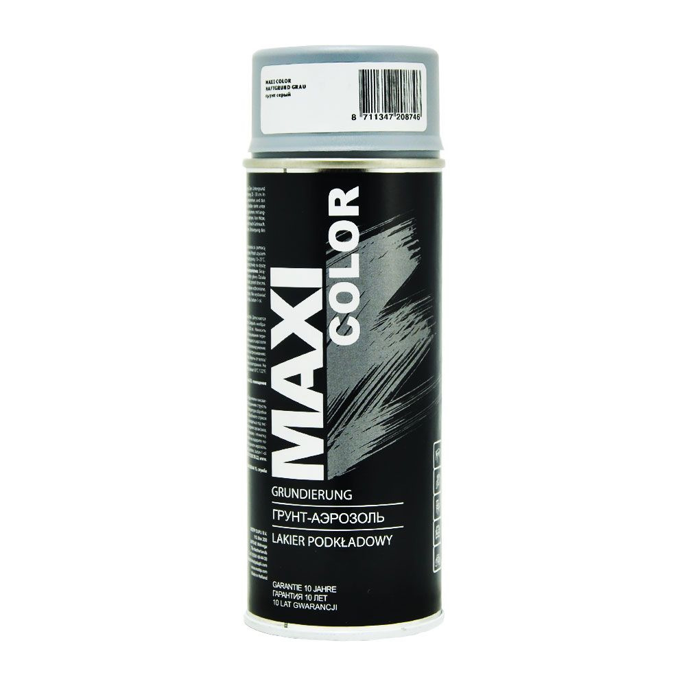 Грунт серый купить. Грунт Maxi Color 0002mx. Грунт Maxi Color 0004mx. Макси колор аэрозоль серая. Maxi Color производитель.