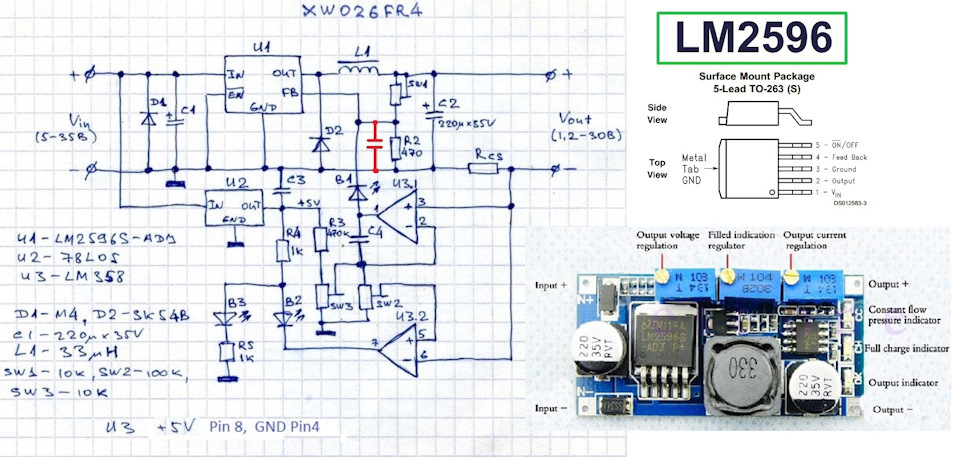 Xl6009e1 схема включения и настройка