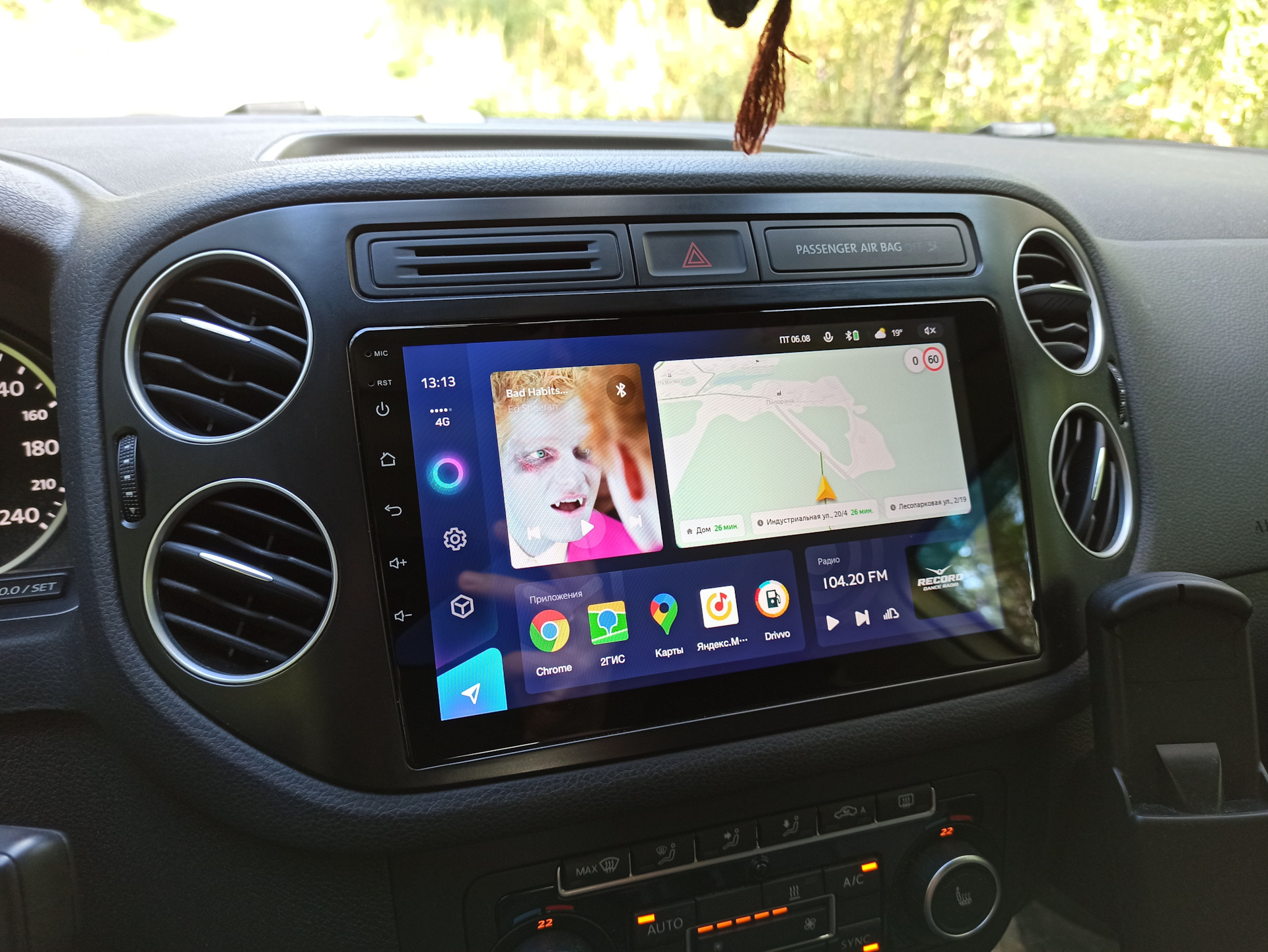 Замена rcd310 на Teyes CC2 Plus 4/64 — Volkswagen Tiguan (1G), 2 л ...