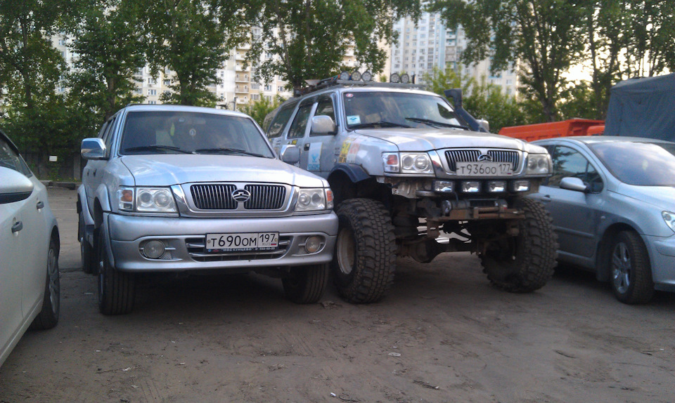 Было-стало. Клиренс по сравнению с военными мостами. — УАЗ 31512, 2,9 л ...
