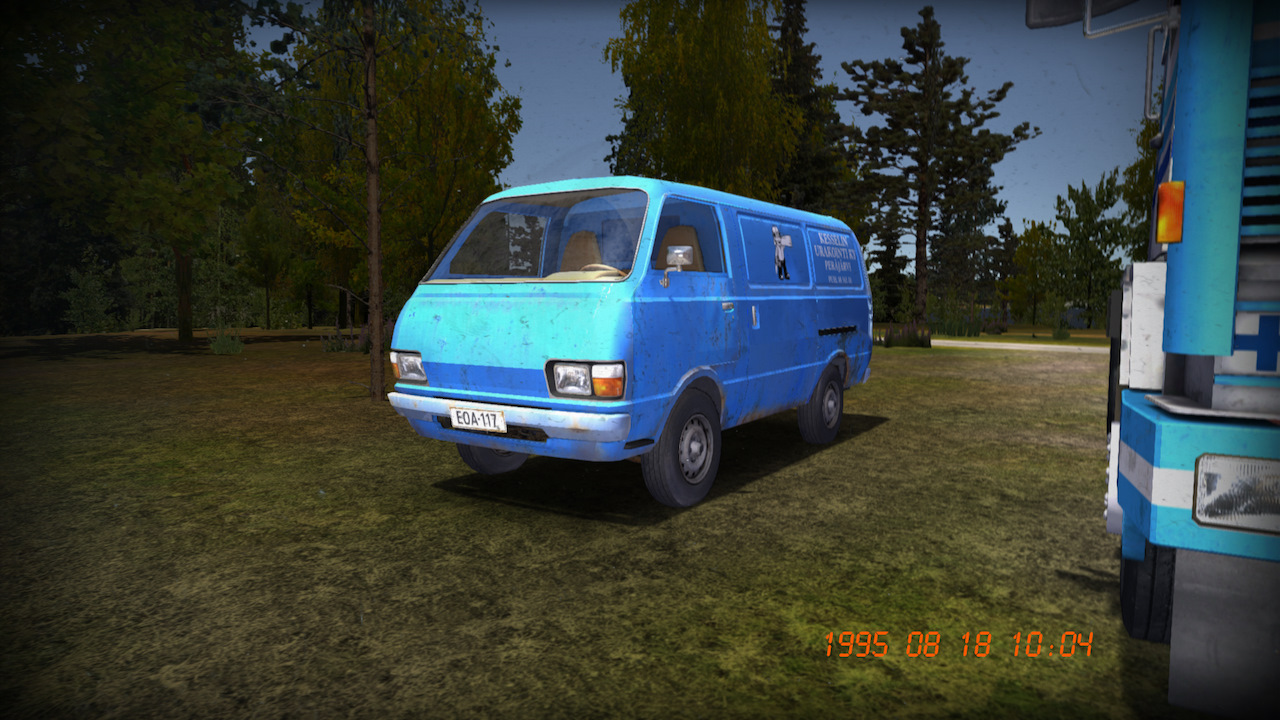 Фургон my summer. Хайосико my Summer car. My Summer car фургон. My Summer car van. Бусик my Summer car.