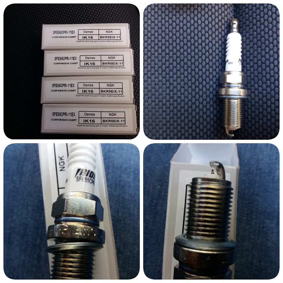 Свечи ik16 с aliexpress :) — Toyota Allion (T240), 1,8 л, 2003 года ...