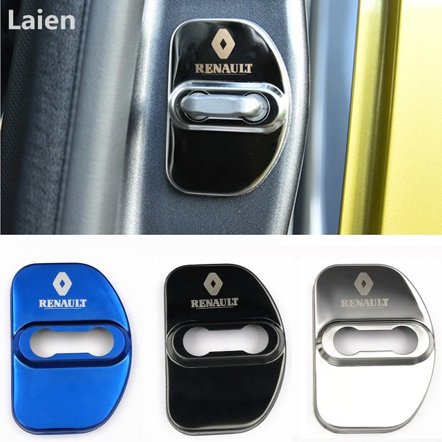 Накладки на замки дверей — Renault Logan (2G), 1,6 л, 2015 года ...