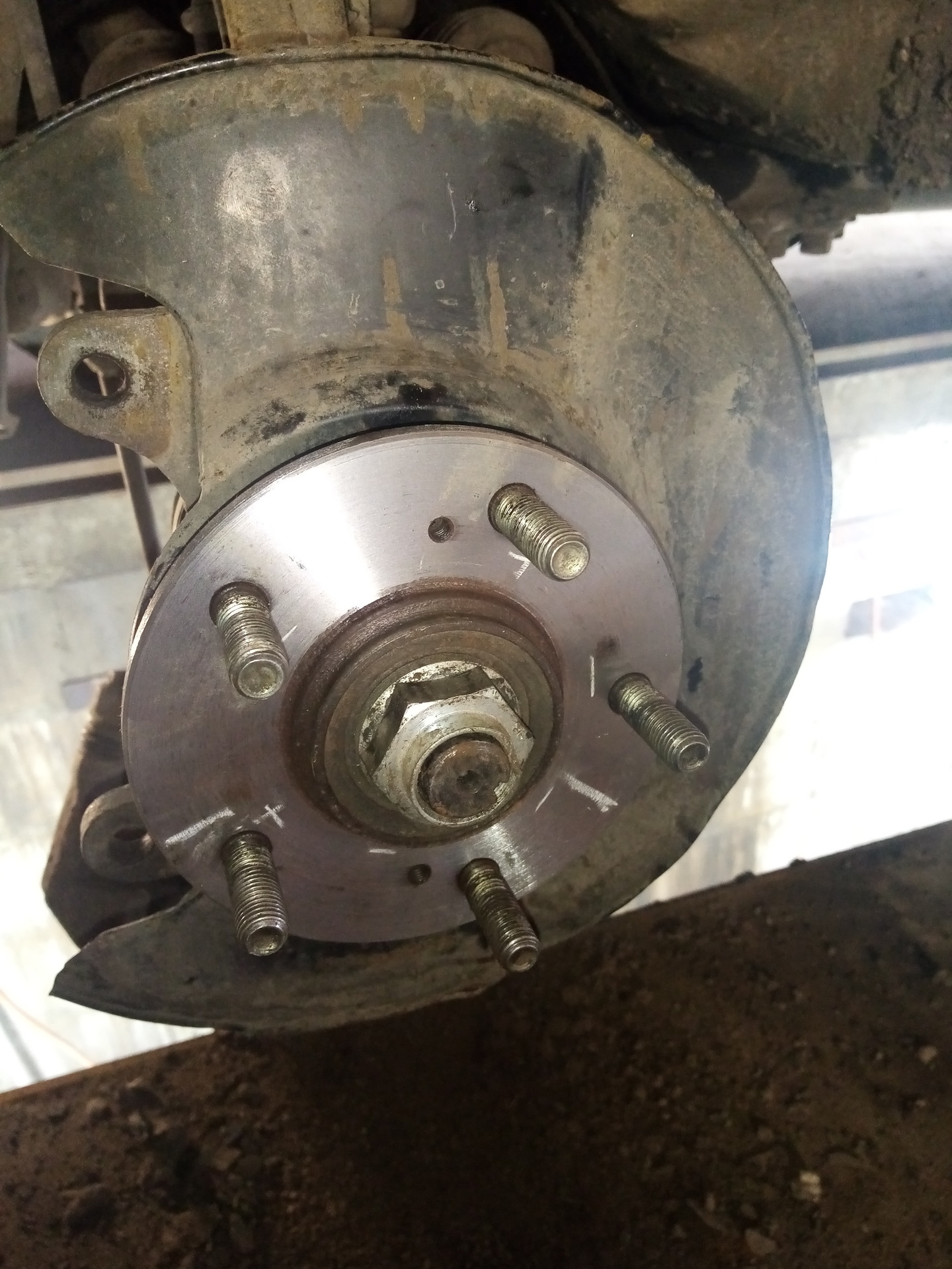 Кривая ступица или кривые мастера на СТО. — Honda Civic 4D (8G), 1,8 л ...