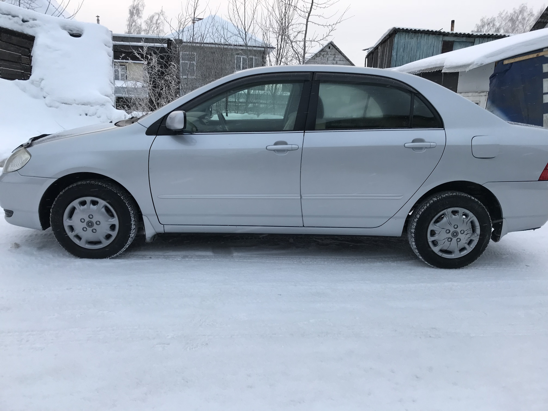 Увеличил просвет) — Toyota Corolla (120), 1,5 л, 2003 года | другое ...