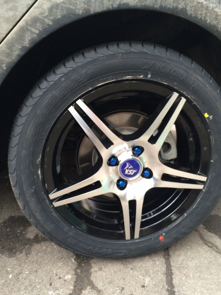 Лето собрано Yokohama C.drive AC01 195/55 r16 — KIA Rio (3G), 1,6 л ...