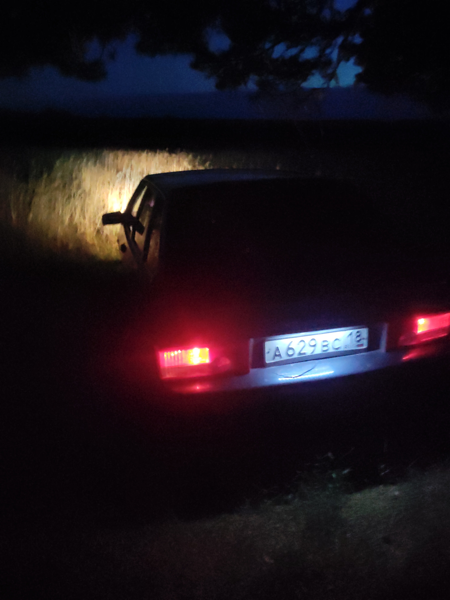 Подсветка номера ВАЗ 2114 от Лада Калина — Lada 2114, 1,5 л, 2005 года ...