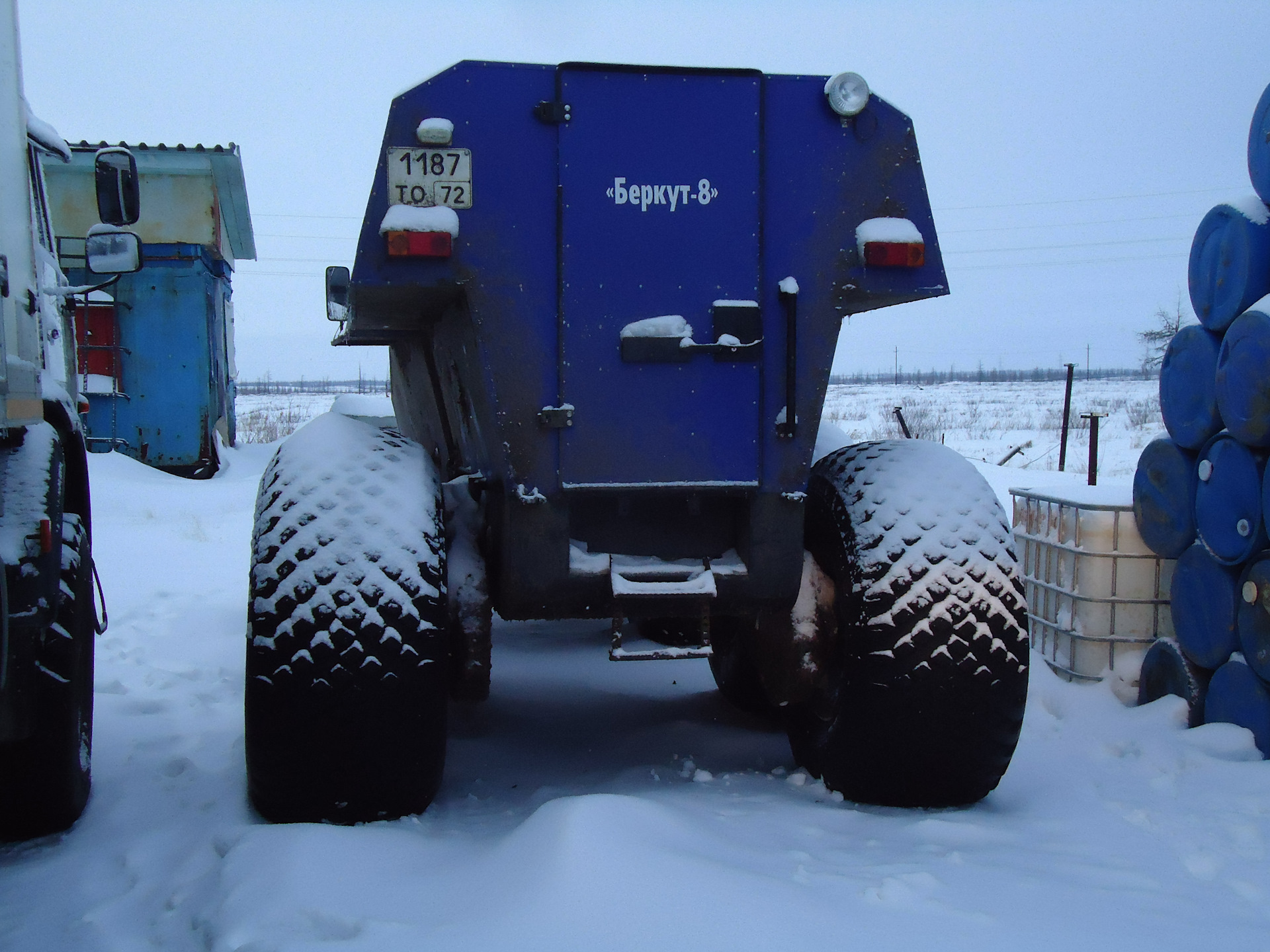 Снегоболотоход беркут 8