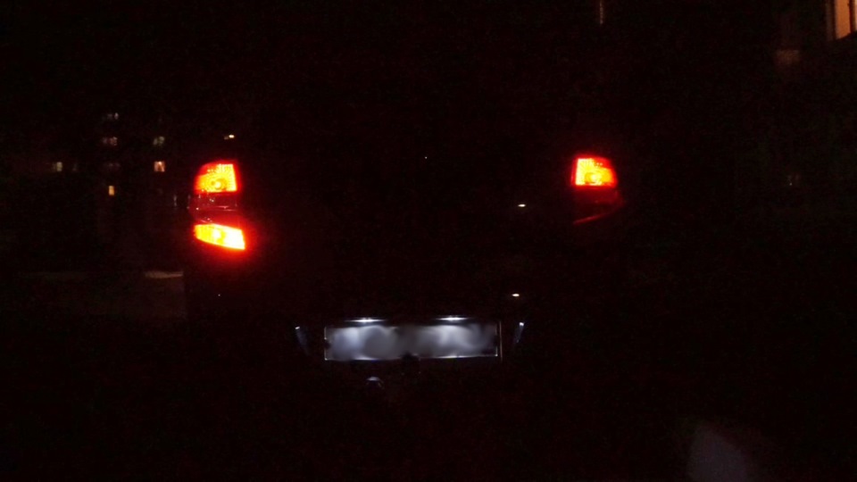 Сравнение яркости автоламп 1156 BA15S: p21w (штатная), 4 cob led и 120 ...