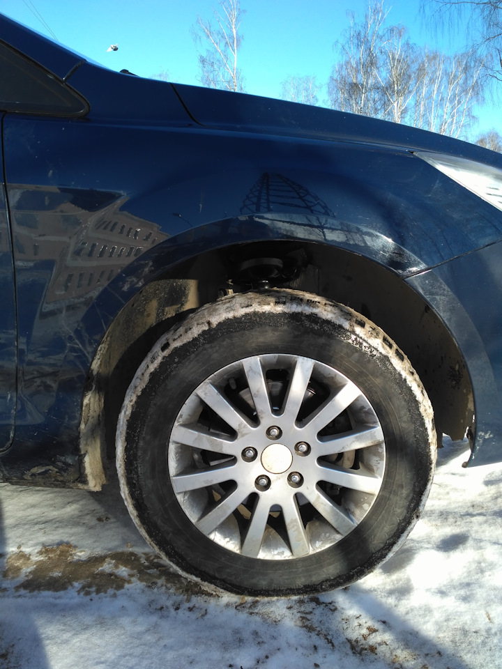 Не покупайте стойки стабилизатора Mapco. — Ford Focus II Sedan, 1,6 л ...