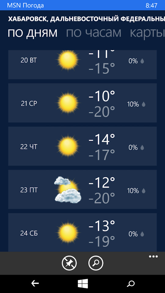 Погода в хабаровске на 14 дней