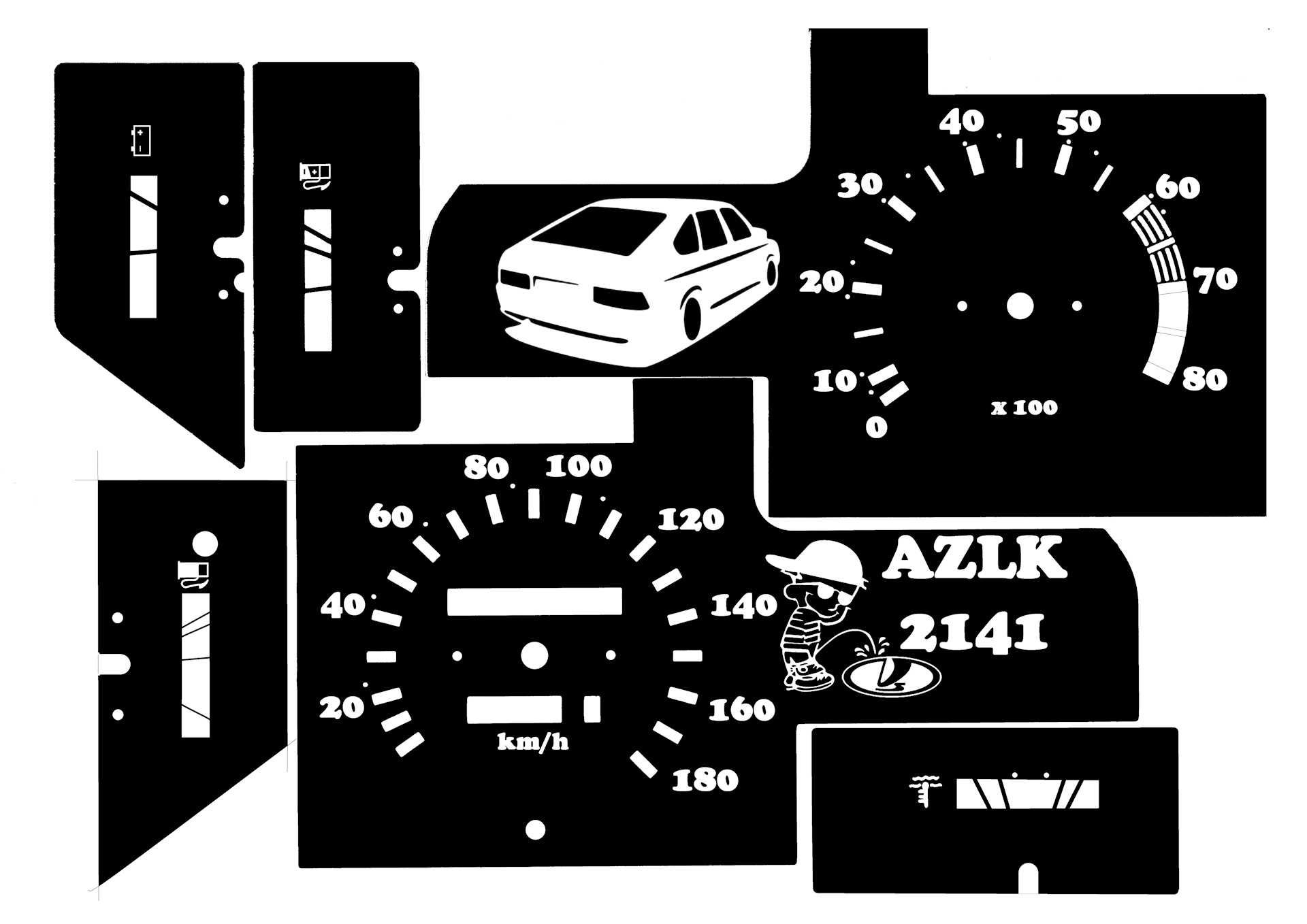 Схема зажигания азлк 2141