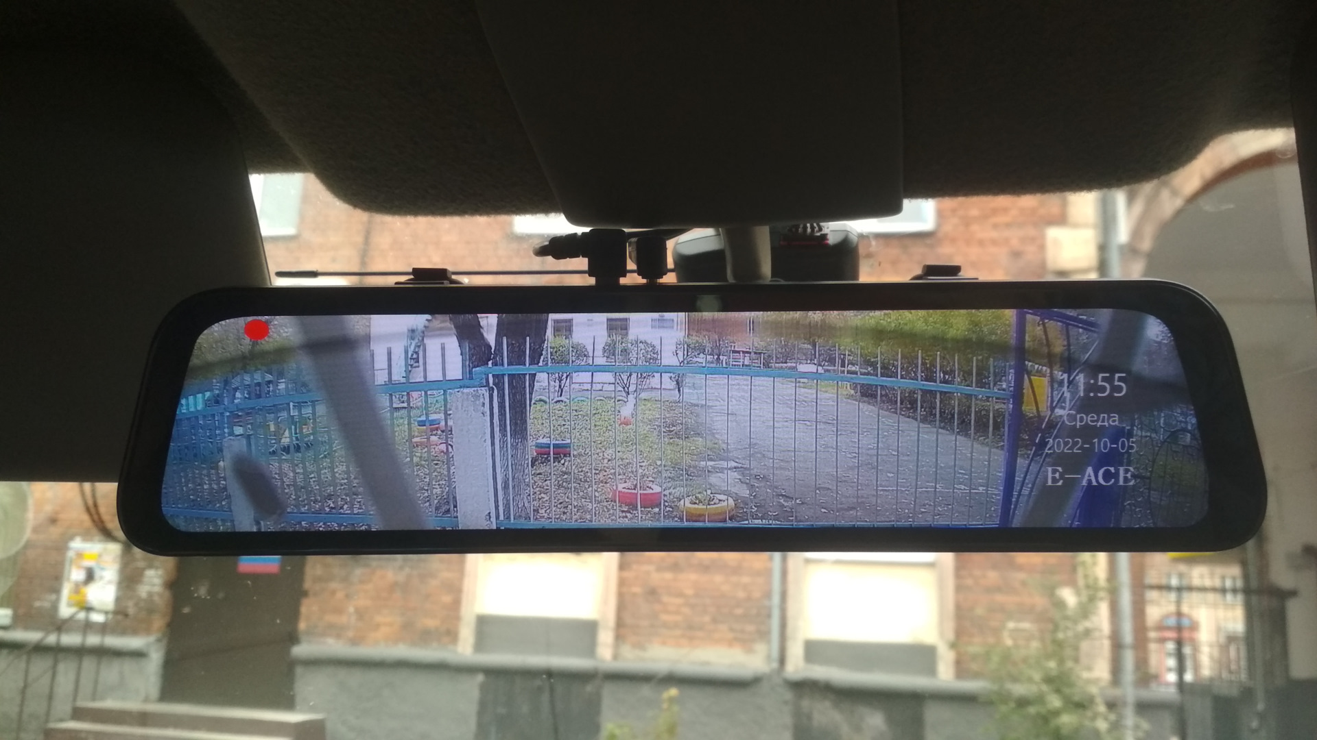 Новое «зеркало + видеорегистратор + монитор» (Car DVR Mirror) — Subaru  Impreza (GE, GH), 2 л, 2009 года | аксессуары | DRIVE2