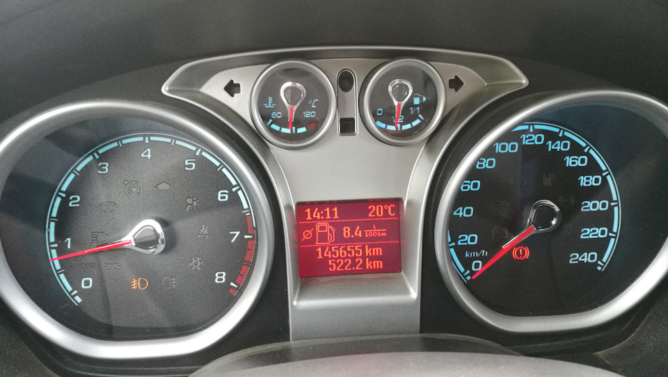 Расход Ford Focus 2.0 — DRIVE2