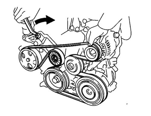 Приводной ремень, генератор на Тойота Королла 120: выбор, …
