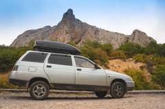 3fd29fas 240 ваз 2111 автобокс на крышу