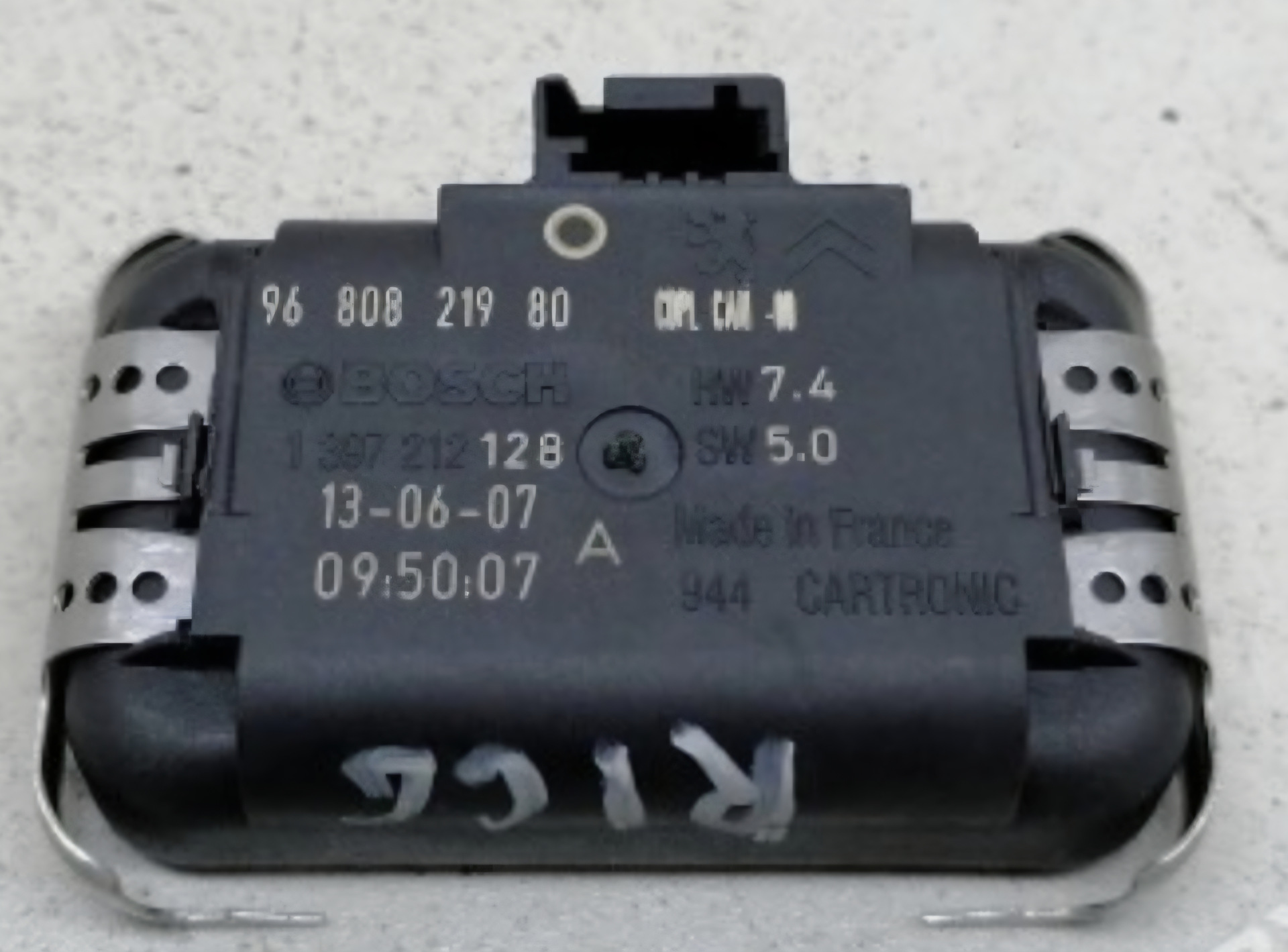 Датчик дождя. — Citroen C4 Picasso (1G), 1,6 л, 2011 года | своими