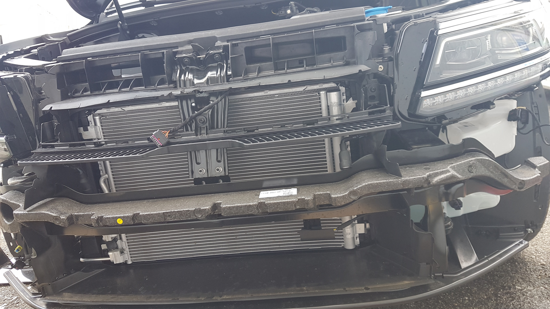 Как снять радиаторы тигуан 5. Подготовка к эксплуатации ч.2 - Volkswagen Tiguan (2G), 2 л, 2018 года стайли