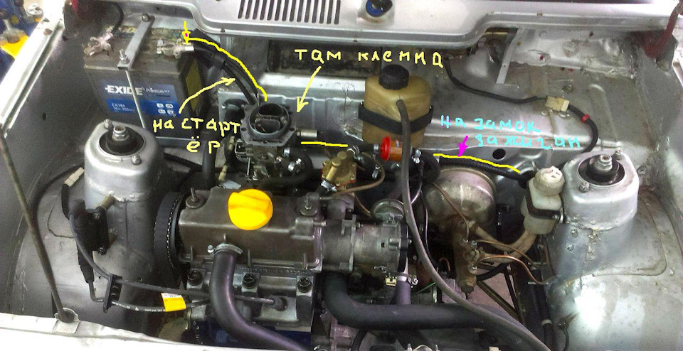 Не заводится! — I need help! — Lada 11113 Ока, 0,7 л, 1998 года ...