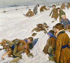 Как сделать ледянку ватрушку