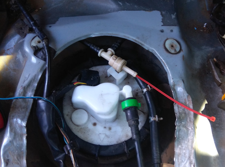 Избыточное давление в топливном баке — Mazda 6 (1G) GG, 2,3 л, 2005 ...