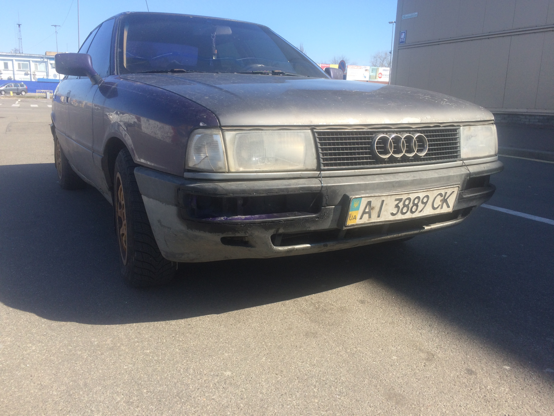 Бампер ауди 90 — Audi 80 (B3), 1,8 л, 1990 года | стайлинг | DRIVE2