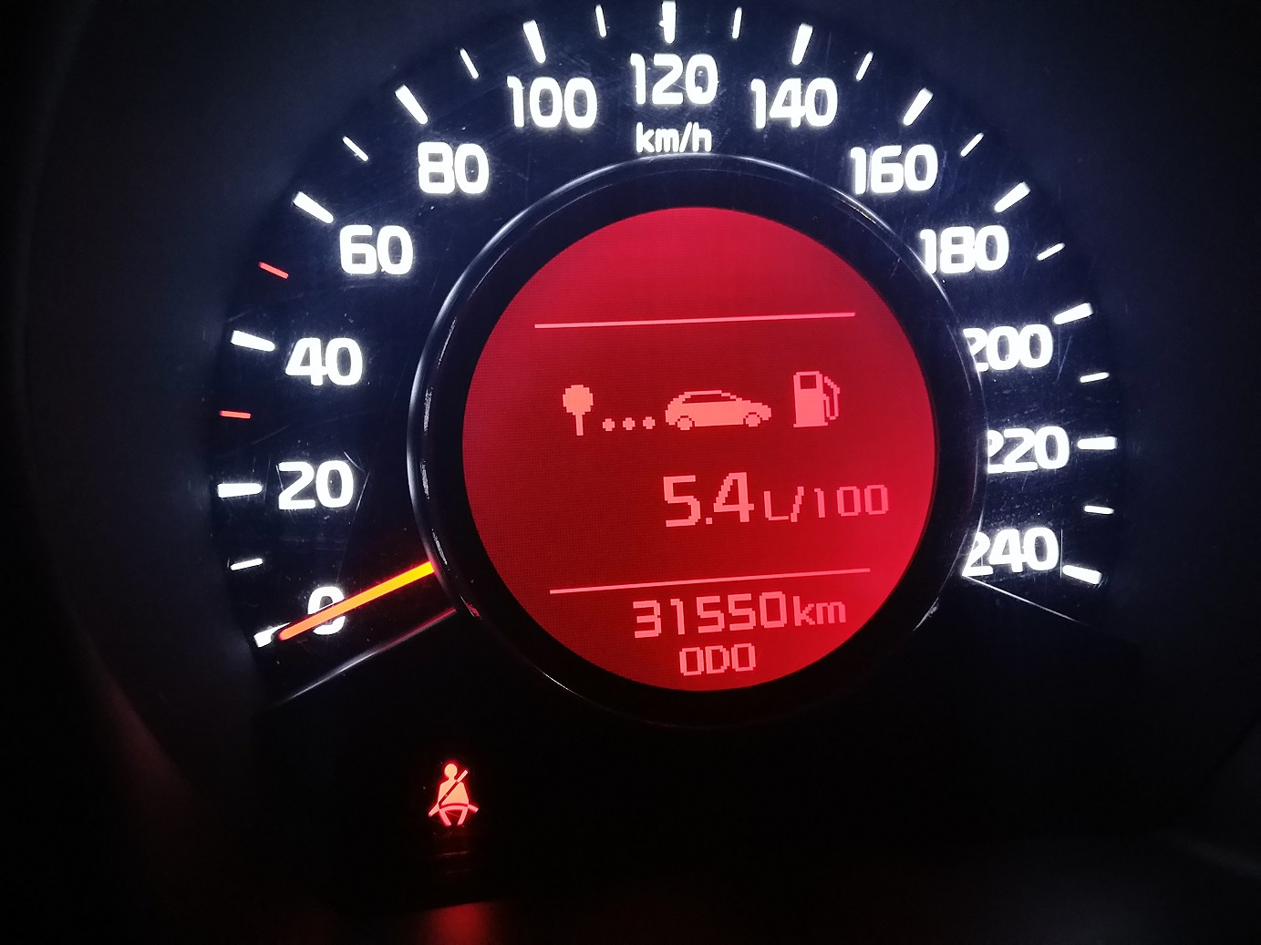 Расход топлива на Киа Сид, весна — KIA Ceed (2G), 1,6 л, 2014 года ...