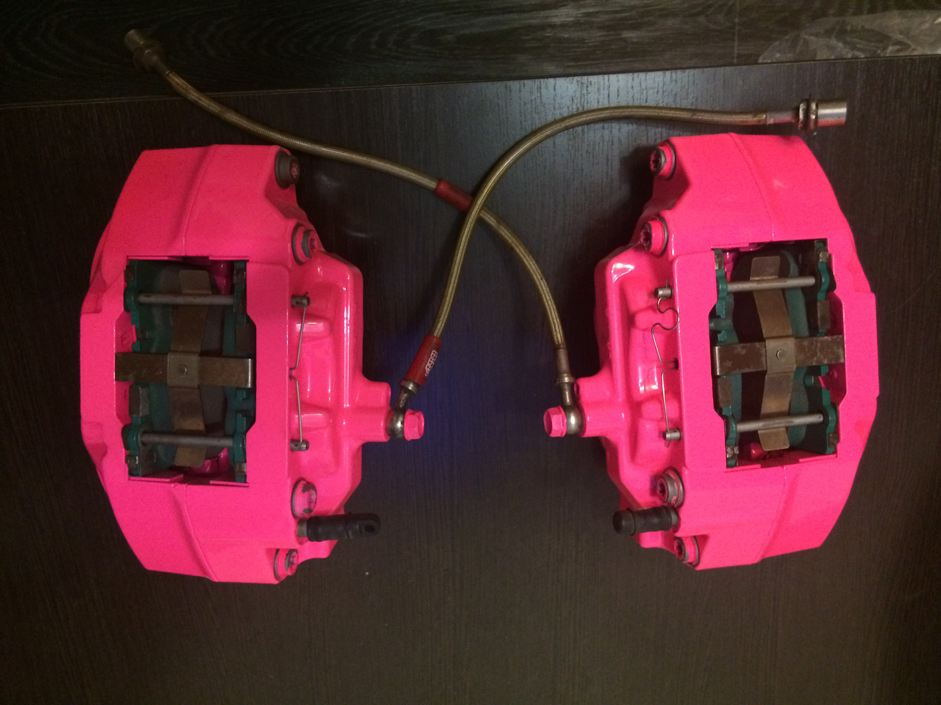 Тормозим по Взрослому 4-х поршневые тормозилки — Toyota Chaser (100), 2 ...