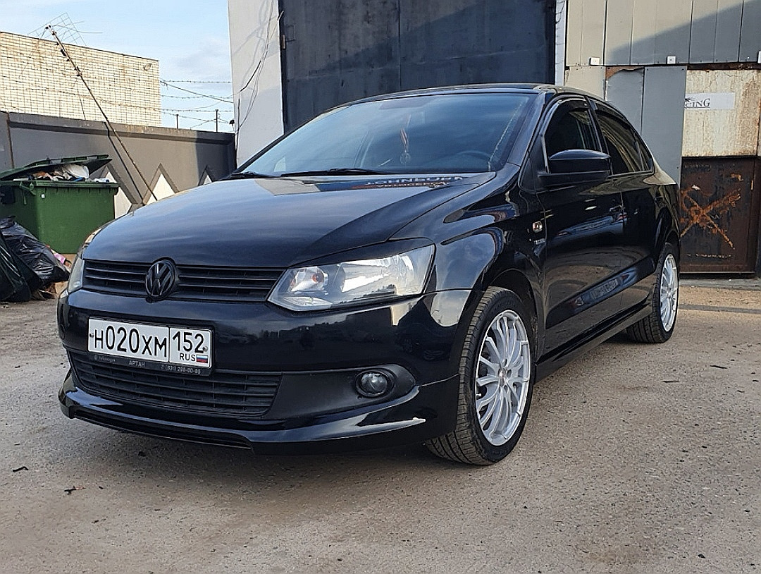 volkswagen polo 2013 в обвесе