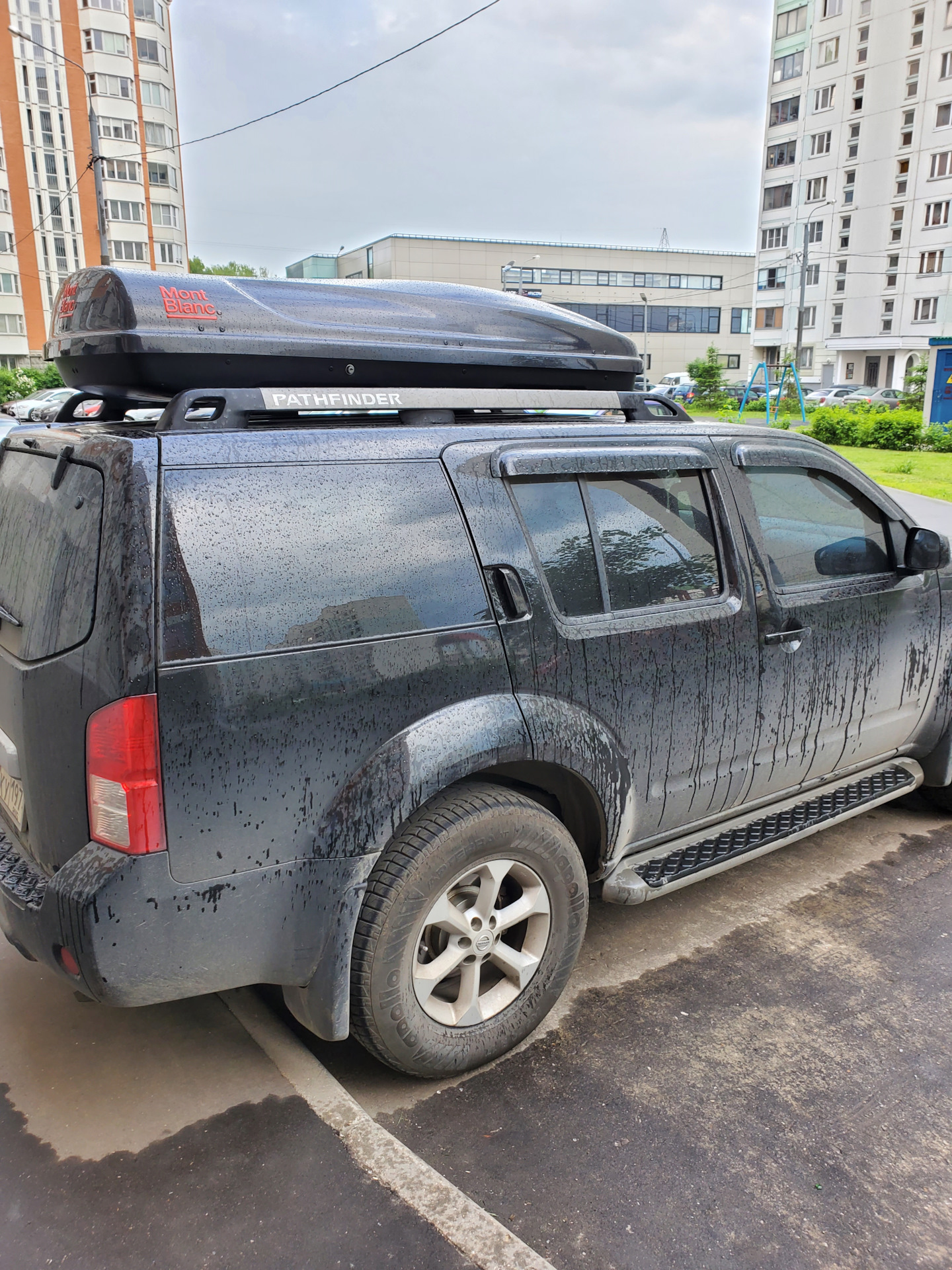 Расход дт с боксом на крыше — Nissan Pathfinder (3G), 2,5 л, 2013 года ...