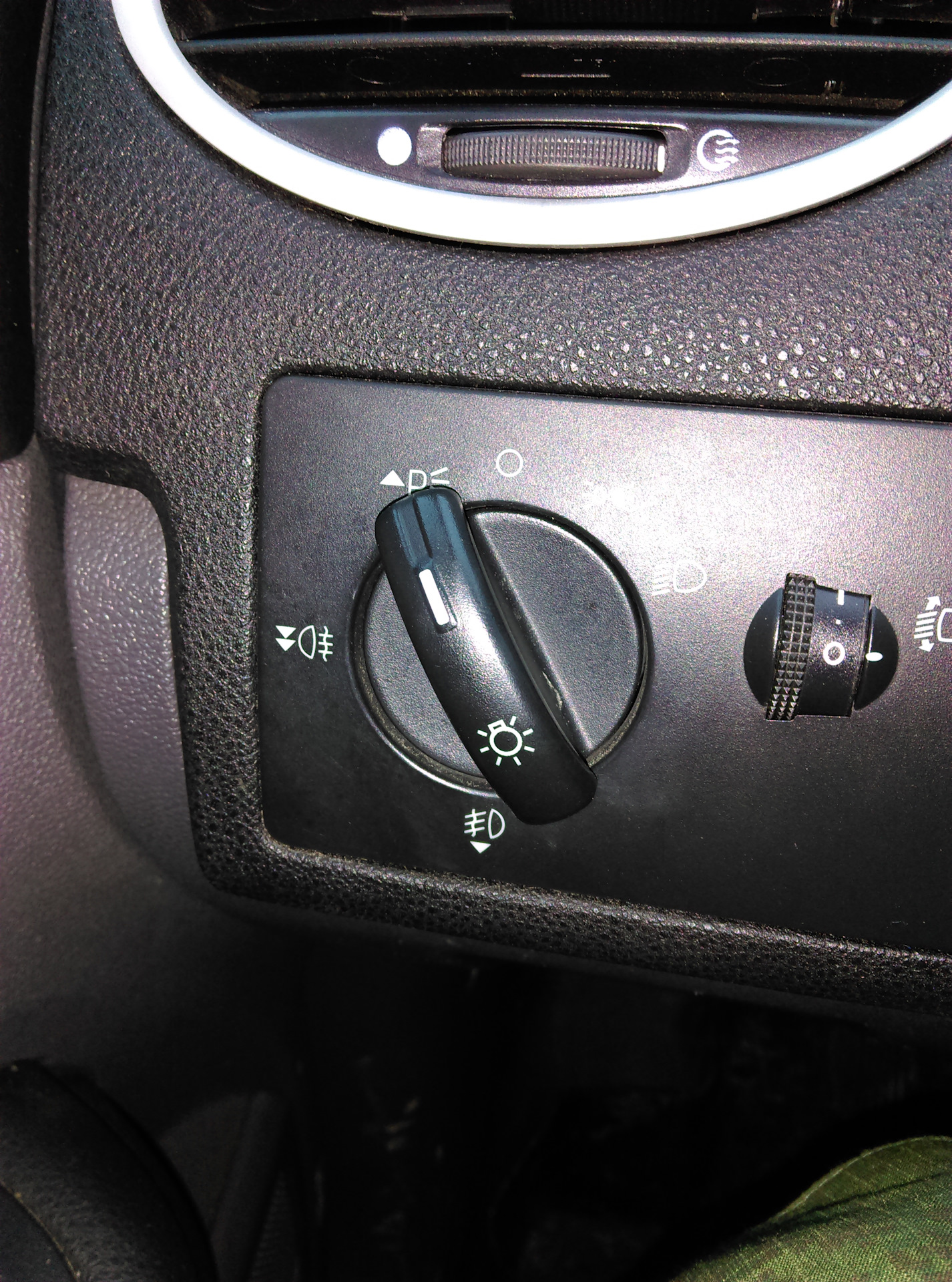 Кнопки рециркуляции Форд фокус 2 Рестайлинг