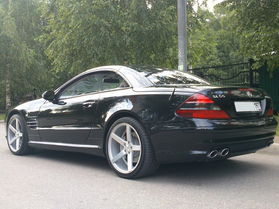 Mercedes sl55 stance