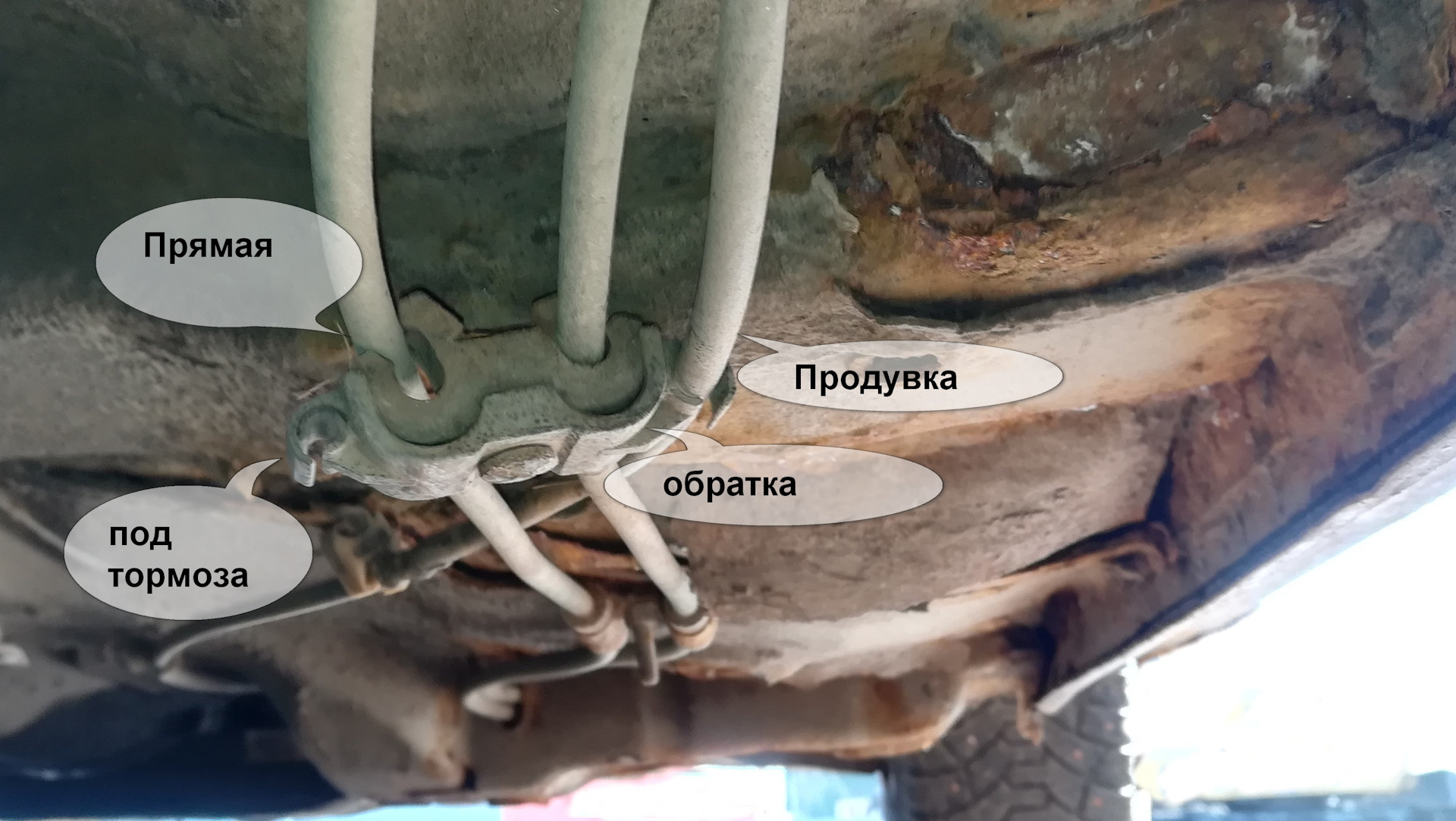 Тормозные и топливные трубки- крепления — Сообщество «Opel Omega» на DRIVE2