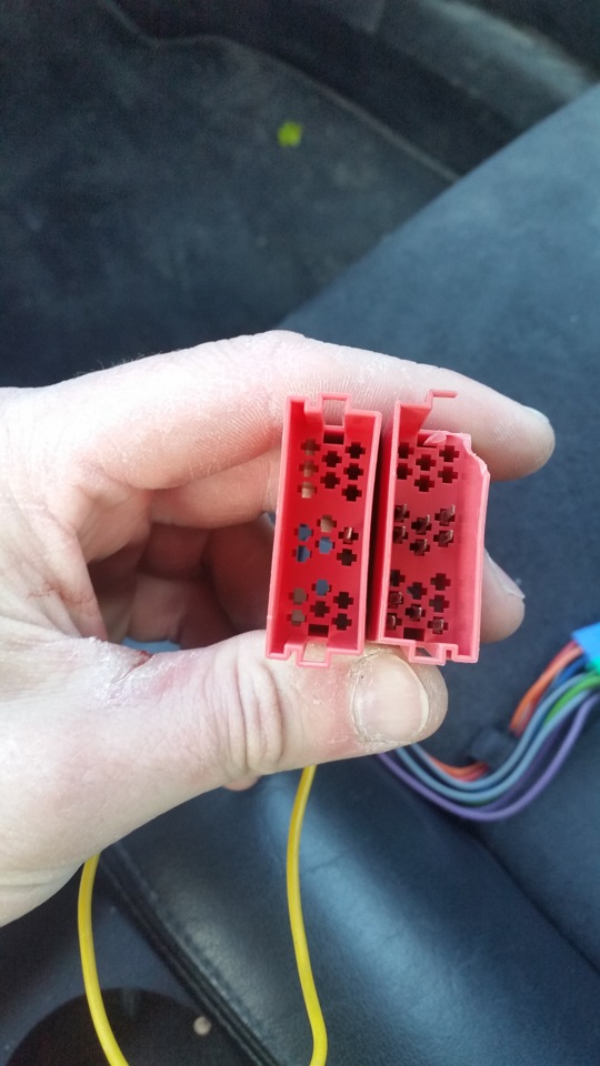 как подключить штатную магнитолу MFD — Volkswagen Passat B5, 2003 года ...