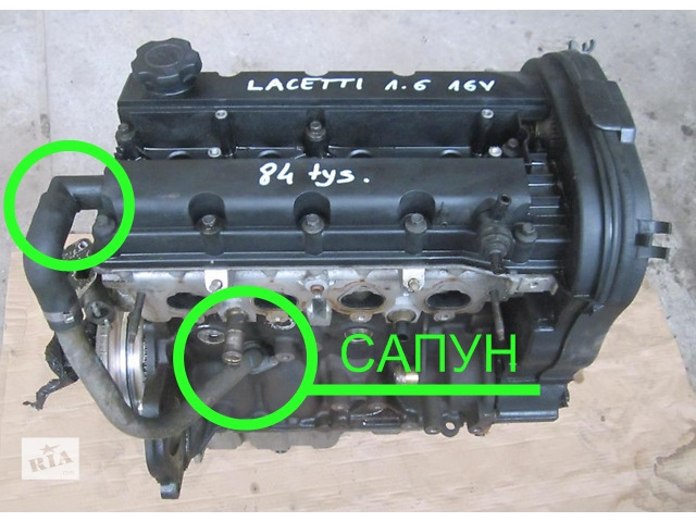 Клапан вентиляции картера для Daewoo Nexia N150 1.6 DOHC F16D3 2010