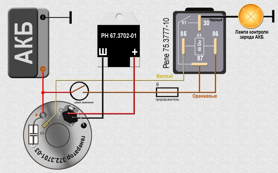 Как правильно подключить реле зарядки. Реле-регулятор генератора ВАЗ 2106. Регулятор напряжения ВАЗ 12 вольт схема подключения. Реле контроля заряда лампы ВАЗ-2106. Реле контрольной лампы зарядки ВАЗ 2106.
