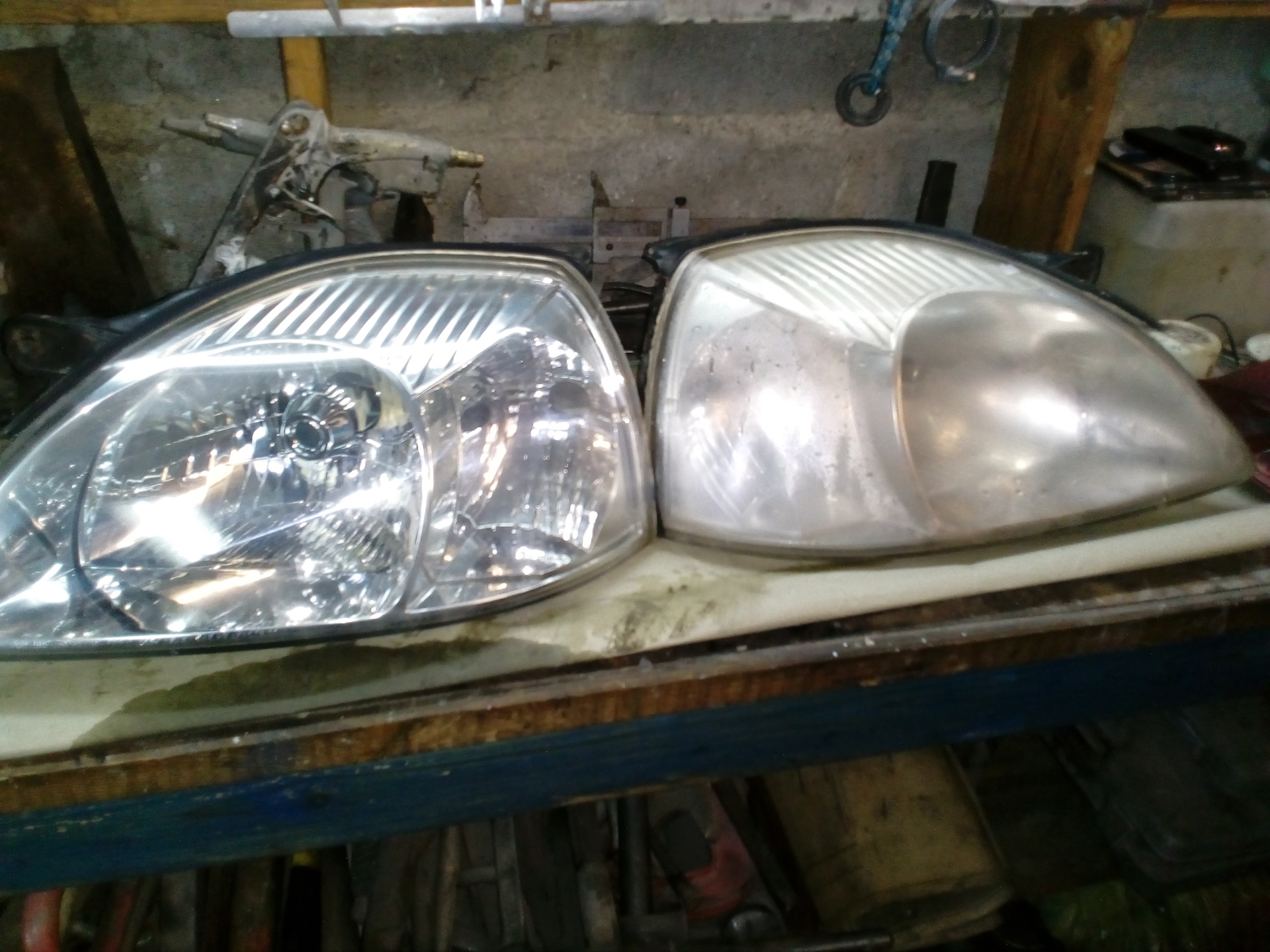 Регулировка света фар — KIA Rio (1G), 1,6 л, 2002 года | своими руками ...