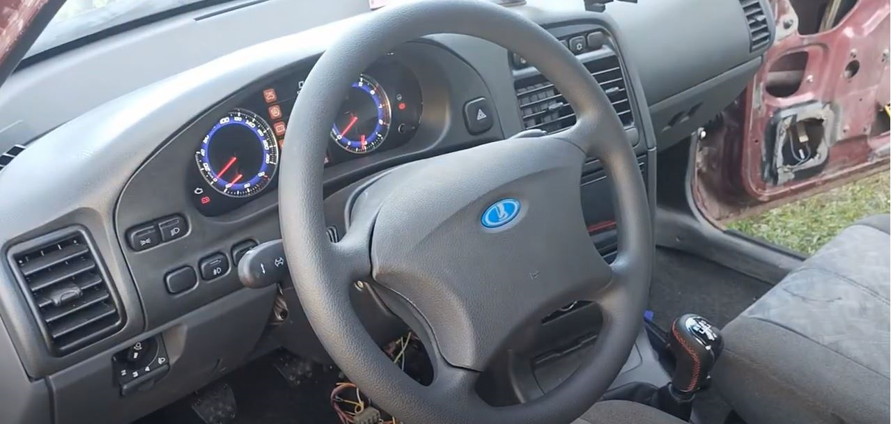 приборка FERRUM GF 822S и подключение к K-Line — Lada Приора седан, 1,6 ...